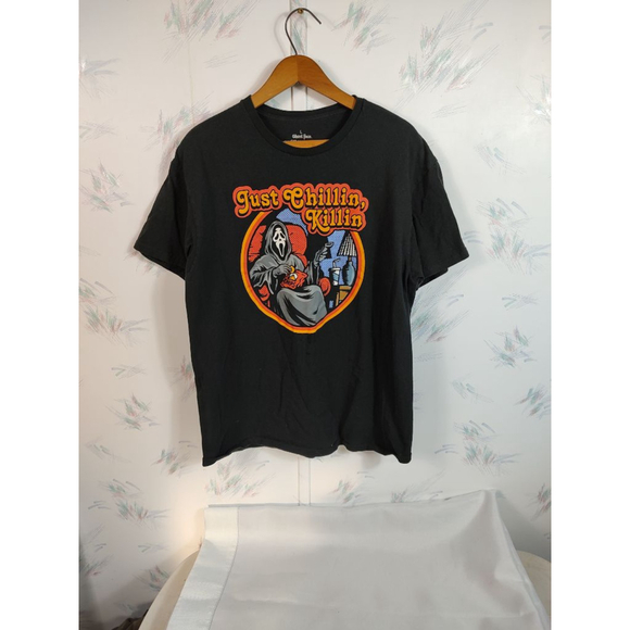 Ghost Face Women's Short Sleeve Tee Large - Picture 1 of 9